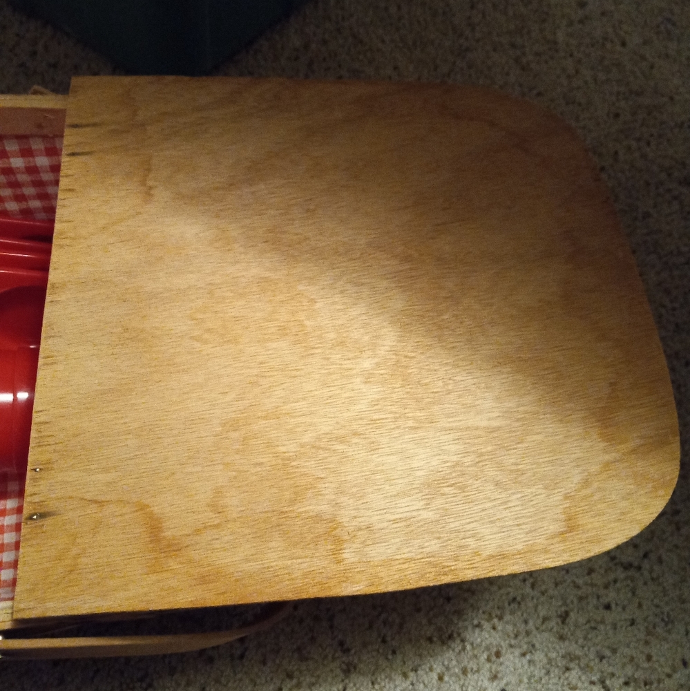 Vintage snap-on tools picnic basket